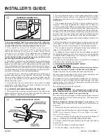 Preview for 2 page of American Standart 4A6H4 Installer'S Manual