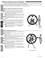 Предварительный просмотр 22 страницы American Time H004663 Installation And Operation Manual