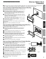 Предварительный просмотр 23 страницы American Time H004663 Installation And Operation Manual