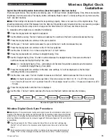 Предварительный просмотр 25 страницы American Time H004663 Installation And Operation Manual