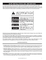 Preview for 3 page of American Water Heater 316888-004 Installation And Operating Manual