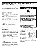 Предварительный просмотр 18 страницы American Water Heater 40-42K Installation Instructions Manual