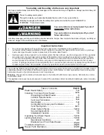 Preview for 2 page of American Water Heater 6510238 Installation Instructions And Use And Care Manual