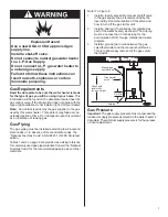 Preview for 7 page of American Water Heater 6510238 Installation Instructions And Use And Care Manual