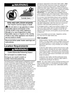 Preview for 4 page of American Water Heater AMERICAN WATERHEATERS Installation And Use Manual