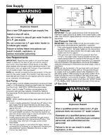 Preview for 6 page of American Water Heater AMERICAN WATERHEATERS Installation And Use Manual