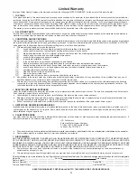 Preview for 23 page of American Water Heater BBCN375T754NV 100 Series Installation, Operation, Service, Maintenance, Limited Warranty