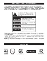 Preview for 3 page of American Water Heater BCL3100T1996NOX Instruction Manual