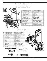 Preview for 2 page of American Water Heater Polaris PC Replacement Parts