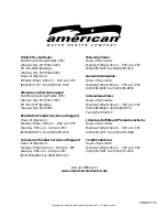 Preview for 4 page of American Water Heater Polaris PC Replacement Parts