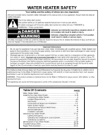 Preview for 2 page of American Water Heater Ultra Low Nox Gas Water Heater with the Flame Guard Safety System Installation And Use Manual