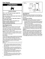 Preview for 6 page of American Water Heater Ultra Low Nox Gas Water Heater with the Flame Guard Safety System Installation And Use Manual