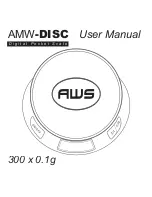 Preview for 1 page of American Weigh Scales AMW-DISC User Manual