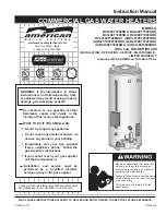 American (A)BCL3100T2506NOX Instruction Manual preview