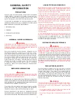 Preview for 4 page of American ABCG3 Installation, Operation And Maintenance Instructions