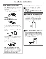 Предварительный просмотр 13 страницы AMERICANA 16 Owner'S Manual And Installation Instructions