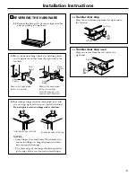 Предварительный просмотр 19 страницы AMERICANA 16 Owner'S Manual And Installation Instructions