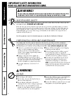 Предварительный просмотр 2 страницы AMERICANA ADW1000 series Owner'S Manual