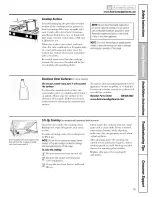 Предварительный просмотр 19 страницы AMERICANA AGBS300 Owner'S Manual & Installation Instructions