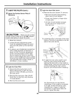 Preview for 35 page of AMERICANA AGBS300 Owner'S Manual & Installation Instructions