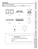 Preview for 141 page of AMERICANA AGBS300 Owner'S Manual & Installation Instructions