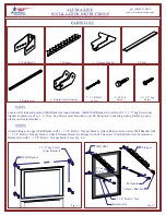 AMERICANA ALUM-A-LINE Installation Instructions предпросмотр