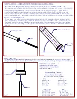 Предварительный просмотр 6 страницы AMERICANA FREESTANDING DOUBLE-HEADER PERGOLA Installation Instructions Manual