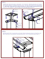 Предварительный просмотр 8 страницы AMERICANA FREESTANDING DOUBLE-HEADER PERGOLA Installation Instructions Manual