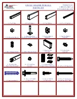 Preview for 2 page of AMERICANA PERGOLA Assembly Instructions Manual