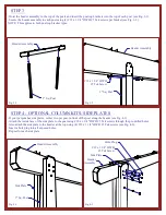 Preview for 6 page of AMERICANA PERGOLA Assembly Instructions Manual