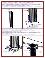 Preview for 8 page of AMERICANA PERGOLA Assembly Instructions Manual