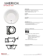 Preview for 1 page of AMERICH ETOILE 60 Quick Installation Manual