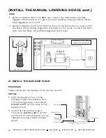 Предварительный просмотр 24 страницы AmeriGlide Hercules II Hybrid Installation Manual