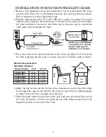 Preview for 6 page of AmeriGlide PR458 Series Owner'S Manual