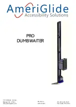 Preview for 1 page of AmeriGlide PRO DUMBWAITER Manual