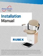 AmeriGlide RUBEX Installation Manual preview