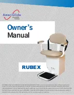 Preview for 1 page of AmeriGlide RUBEX Owner'S Manual