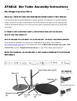 Amerihome ATABLE Assembly Manual preview