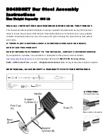 Preview for 1 page of Amerihome BS43BSET Assembly Instructions