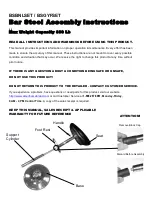 Preview for 1 page of Amerihome BSBNLSET Assembly Instructions