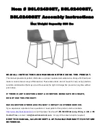 Preview for 1 page of Amerihome BSLC24BSET Assembly Instructions