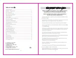 Preview for 3 page of Amerihome FD6 Manual