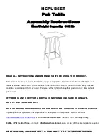 Preview for 2 page of Amerihome HCPUBTSET Assembly Instructions