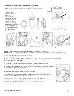 Preview for 3 page of Amerihome ICM6C Assembly Instructions Manual