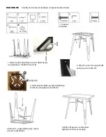 Preview for 2 page of Amerihome SWTB36 Assembly Instructions