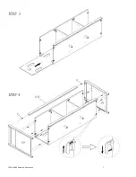 Предварительный просмотр 7 страницы Amerihome TVSTAND60 Assembly Instructions Manual