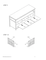 Предварительный просмотр 10 страницы Amerihome TVSTAND60 Assembly Instructions Manual