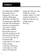 Предварительный просмотр 11 страницы Ameriphone AMRX2 User Manual