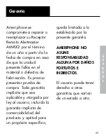 Предварительный просмотр 56 страницы Ameriphone AMRX2 User Manual