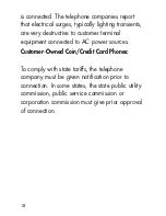 Preview for 21 page of Ameriphone CALL ALERT CA-100 User Manual